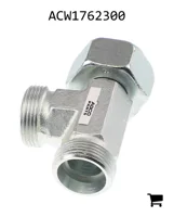 AGCO ACW1762300 Штуцер тройник поворотный