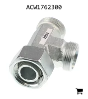 AGCO ACW1762300 Штуцер тройник поворотный