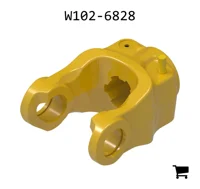 AGCO W102-6828 Вилка быстроразъемного соединения