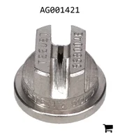 AGCO AG001421 Стандартный наконечник распылителя с равномерным плоским факелом, нержавеющая сталь, размер 04, 80°