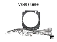 AGCO V34934600 Кожух радиатора, в комплекте с защитными кожухами вентилятора
