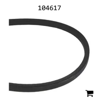 AGCO 104617 Клиновой ремень