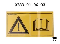 AGCO 0383-01-06-00 Декаль