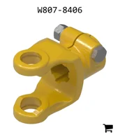 AGCO W807-8406 Хомут вилки AB4 и AW21