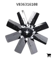 AGCO V836316108 Лопасть вентилятора, 8 лопастей