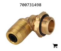 AGCO 700731498 Угловой фитинг