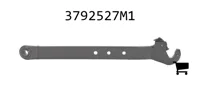 AGCO 3792527M1 Правый рычаг нижней тяги с крюком