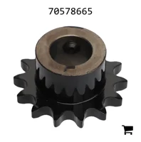 AGCO 70578665 Звездочка привода спирального конвейера, 14 зубьев