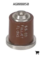 AGCO AG008050 Наконечник распылителя AGCO из нержавеющей стали с широким углом и полным конусом распыления