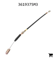 AGCO 3619375M3 Трос управления дроссельной заслонкой, L= 586 мм