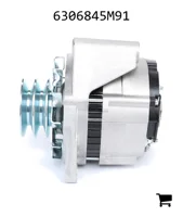AGCO 6306845M91 Генератор, 55 A, со шкивом