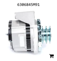 AGCO 6306845M91 Генератор, 55 A, со шкивом