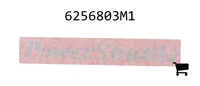 AGCO 6256803M1 Наклейка Powershuttle