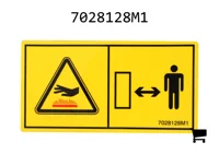 AGCO 7028128M1 Декаль