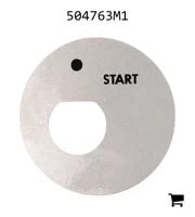 AGCO 504763M1 Пластина