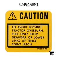 AGCO 6249458M1 Декаль