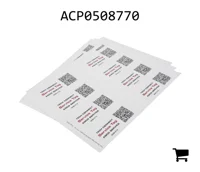 AGCO ACP0508770 Комплект сервисных наклеек