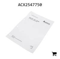 AGCO ACX2547750 Инструкция по сборке