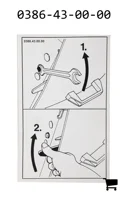 AGCO 0386-43-00-00 Клейкая плёнка