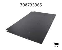 AGCO 700733365 Футеровка желоба подборщика пресса