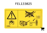 AGCO FEL133025 Декаль