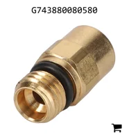 AGCO G743880080580 Соединение с прямой резьбой