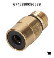 AGCO G743880080580 Соединение с прямой резьбой