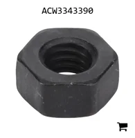AGCO ACW3343390 Шестигранная гайка с фланцем