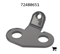 AGCO 72480651 Кронштейн фиксатора, нижние гидравлические шланги сцепки