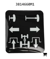 AGCO 3814660M1 Декаль