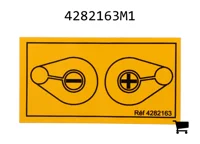 AGCO 4282163M1 Декаль