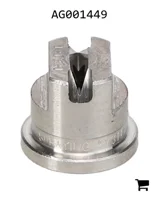 AGCO AG001449 Наконечник распылителя с плоским факелом, нержавеющая сталь, размер 15, 80⁰