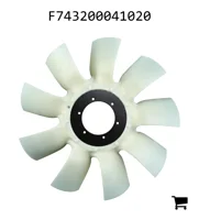 AGCO F743200041020 Лопасть вентилятора, 9 лопастей