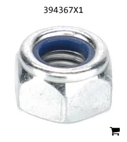 AGCO 394367X1 Шестигранная стопорная гайка с нейлоновой вставкой