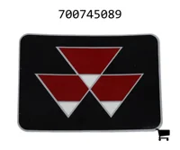 AGCO 700745089 Наклейка с эмблемой Massey Ferguson
