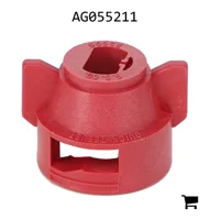 AGCO AG055211 Крышка TeeJet для плоскоструйных распылителей большой производительности, красная