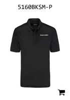 AGCO 5160BKSM-P Рубашка-поло Gleaner Silk Touch