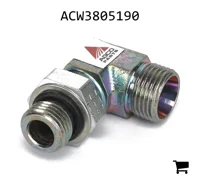 AGCO ACW3805190 Угловой фитинг