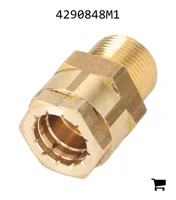 AGCO 4290848M1 Фитинг прямой