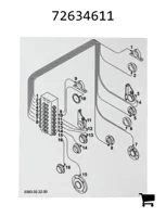 AGCO 72634611 Клейкая плёнка