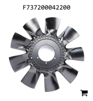 AGCO F737200042200 Лопасть вентилятора, 9 лопастей