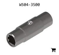 AGCO W504-3500 Шлицевая скользящая муфта