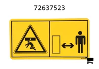 AGCO 72637523 Декаль