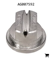AGCO AG007592 Двухфакельная форсунка TeeJet плоскоструйного типа, 150⁰, нержавеющая сталь, размер 55