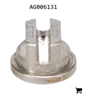 AGCO AG006131 Форсунка с плоским веерным распылом, нержавеющая сталь, размер 01, 40⁰