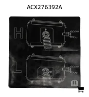AGCO ACX276392A Наклейка цепи питателя