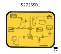 AGCO 527255D1 Декаль