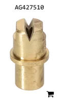 AGCO AG427510 Форсунка распылителя плоскоструйная стандартная, латунь, размер 40, 80⁰