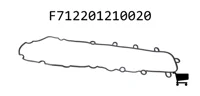 AGCO F712201210020 Уплотнение клапанной крышки