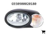 AGCO G930900020180 Фара левая AGCO для Великобритании и Ирландии, DIP, лампы H4 12В 60/55Вт, PY21W и 12В 4Вт